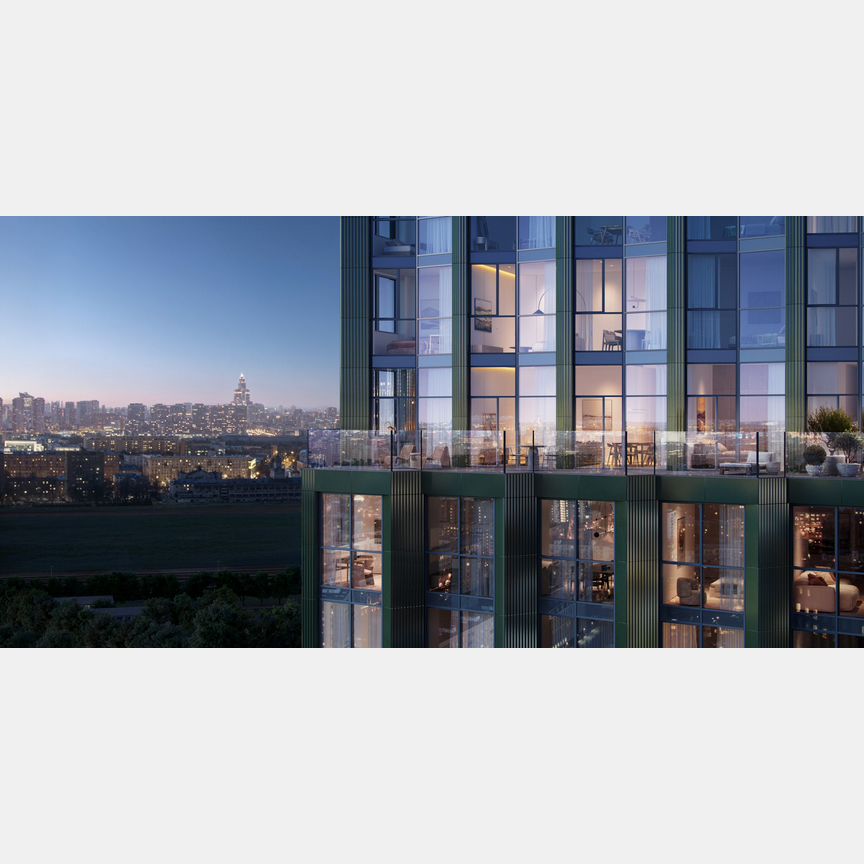 3-к. квартира, 68 м², 29/33 эт.