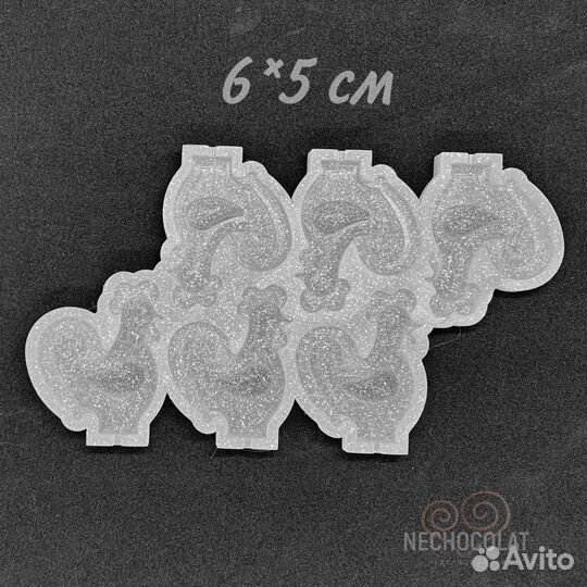 Силиконовая форма молд для леденцов петушок