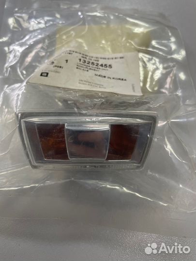 Повторитель поворота в крыло левый Cruze