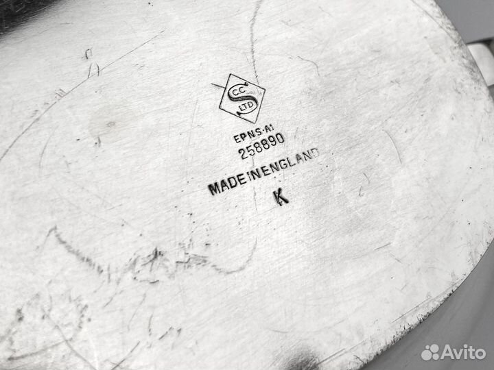 Чайно-кофейный набор, Англия, серебрение, 1900-30г