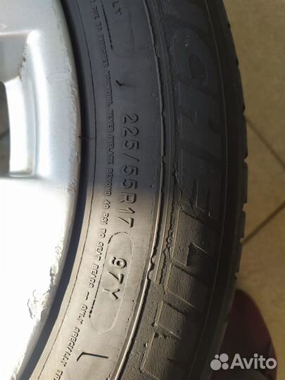 Оригинальные колеса R17 на BMW 3 F34 стиль 395