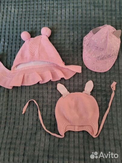 Головные уборы для девочки (12 мес.)