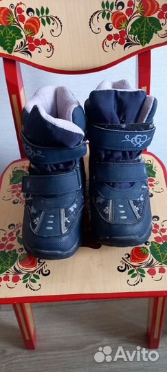 Зимние ботинки для девочки