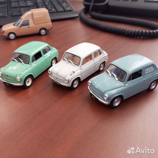 Модели автомобилей 1:43 заз