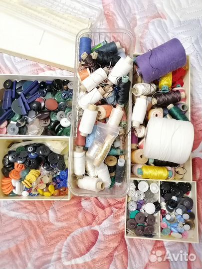 Нитки+пуговицы