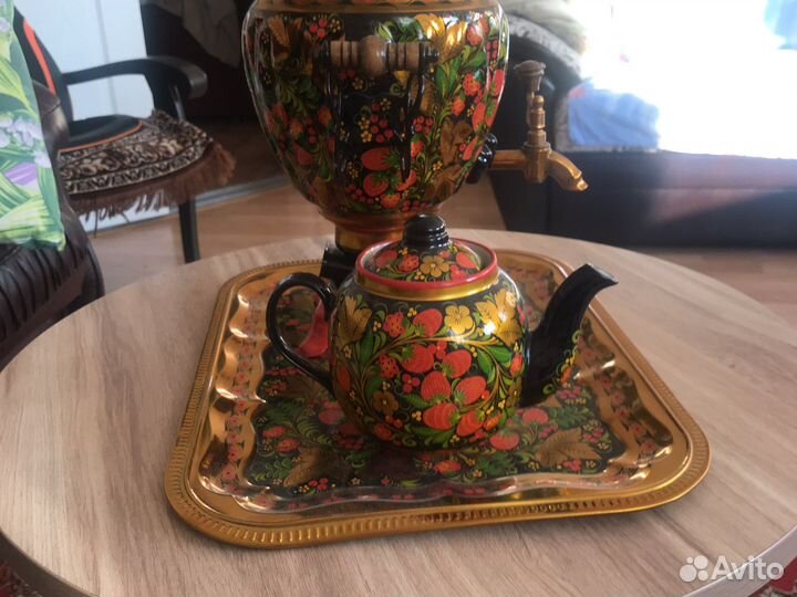 Настоящий тульский самовар в подарок отлично