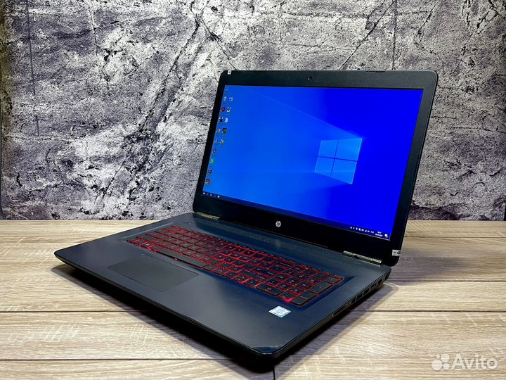 Игровой ноутбук hp omen 17 GTX 1060