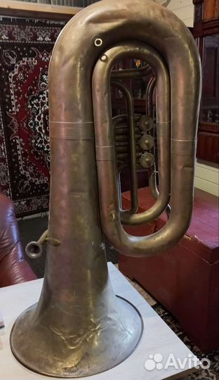 Труба духовая. Музыкальный инструмент СССР