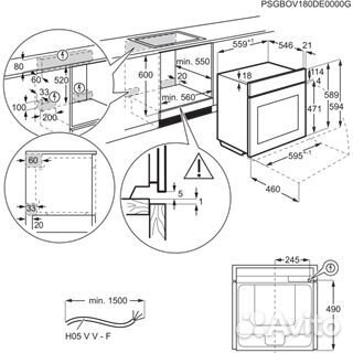 Духовой шкаф electrolux eoc 95651 bx