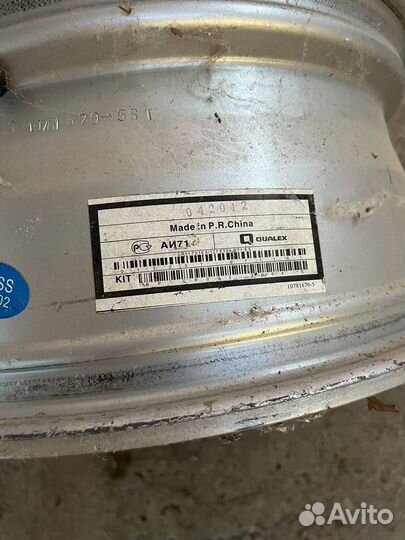 Литой диск на jeep grand cherokee wj 1 шт