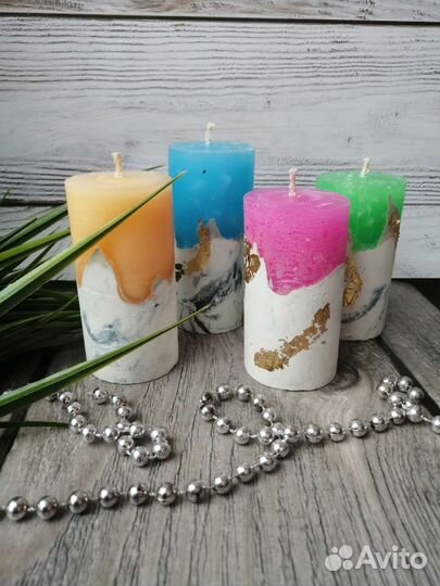 Свечи в бетоне