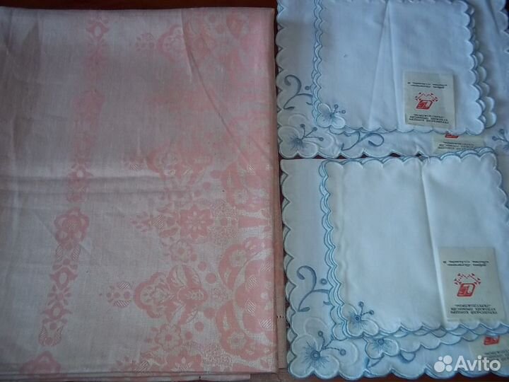 Скатерть и салфетки СССР