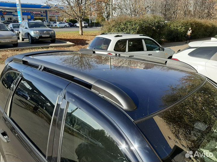 Рейлинги на крышу LADA Kalina Универсал, черные