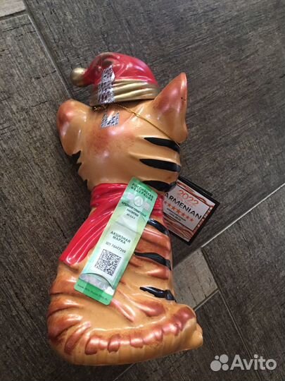 Бутылка керамика Тигр 2022 0,5л