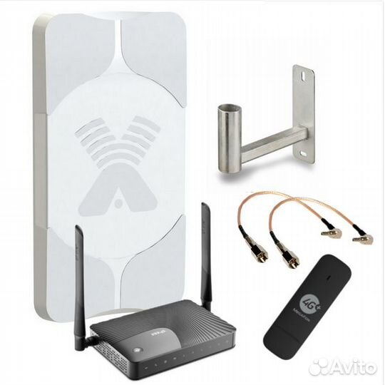 Комплект для усиления 4G интернет сигнала