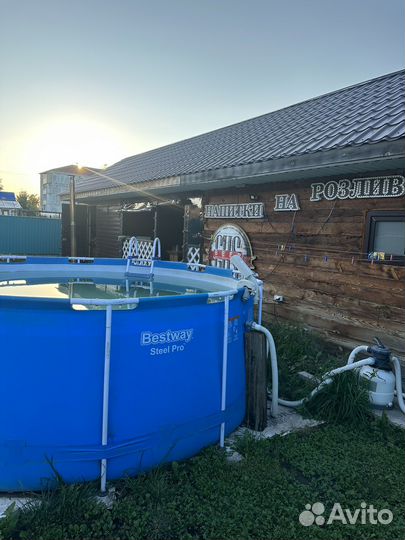 Каркасный бассейн 366 на 122