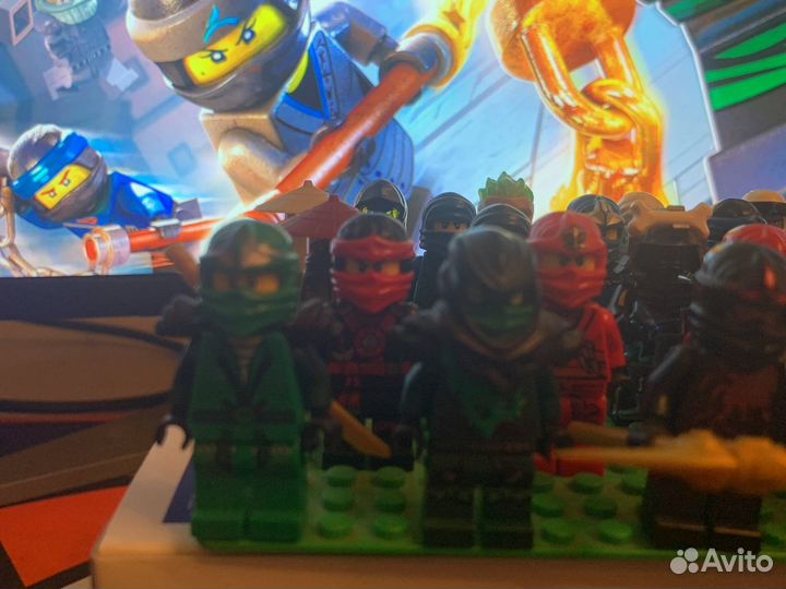 Lego Ninjago минифигурки