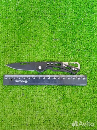 Нож складной, туристический с карабином