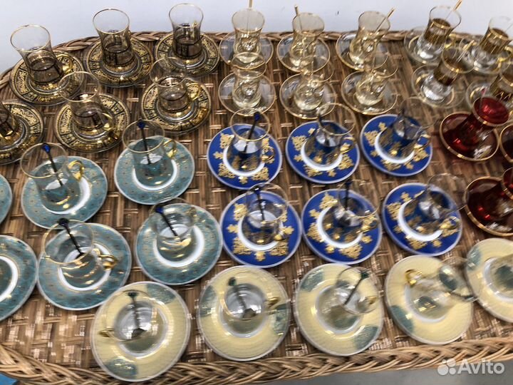 Армуды для чая и кофе турецкие