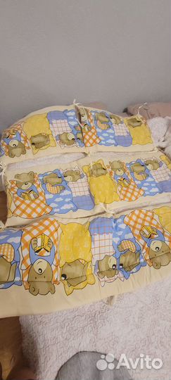 Бортики в кроватку бу