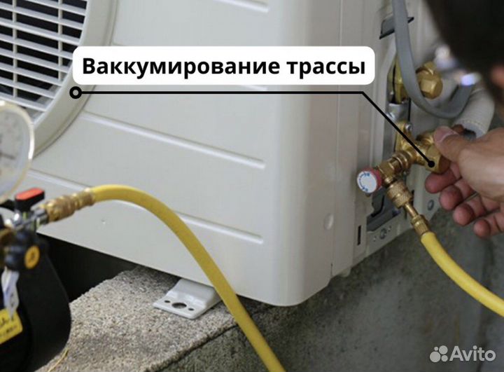 Установка сплит систем монтаж кондиционеров