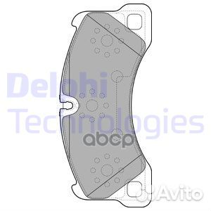 Колодки передние VW touareg (7P) LP2117 LP2117