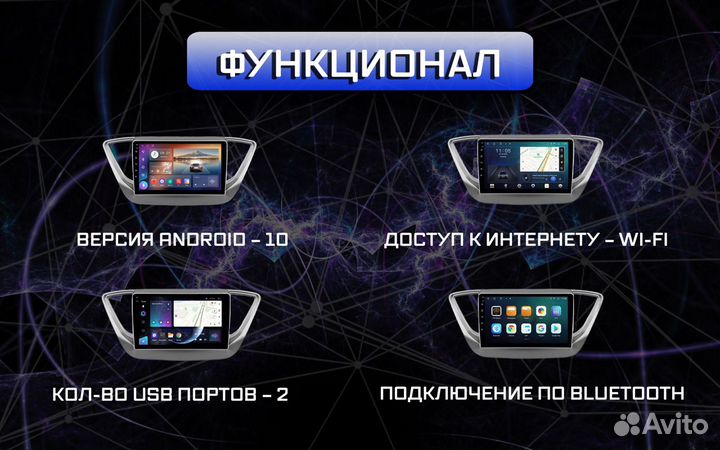 Магнитола Android LADA Granta 2019-2021