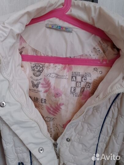Куртка для девочки демисезонная