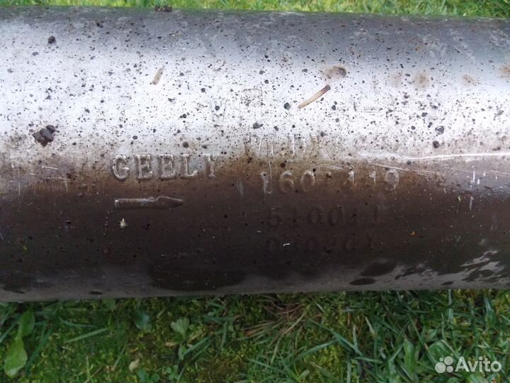 Глушитель Geely MK