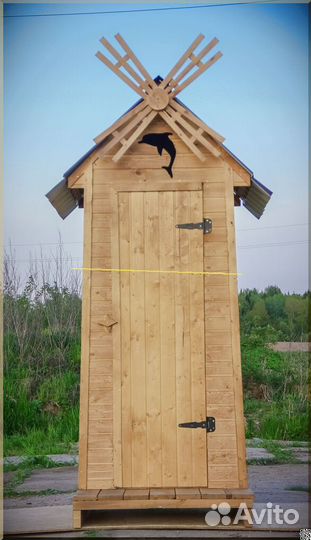 Уличный туалет с установкой JWL456