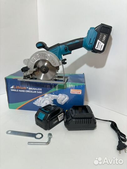 Аккумуляторная мини циркулярная пила Makita 125