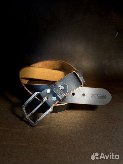 Ремень мужской натуральная кожа