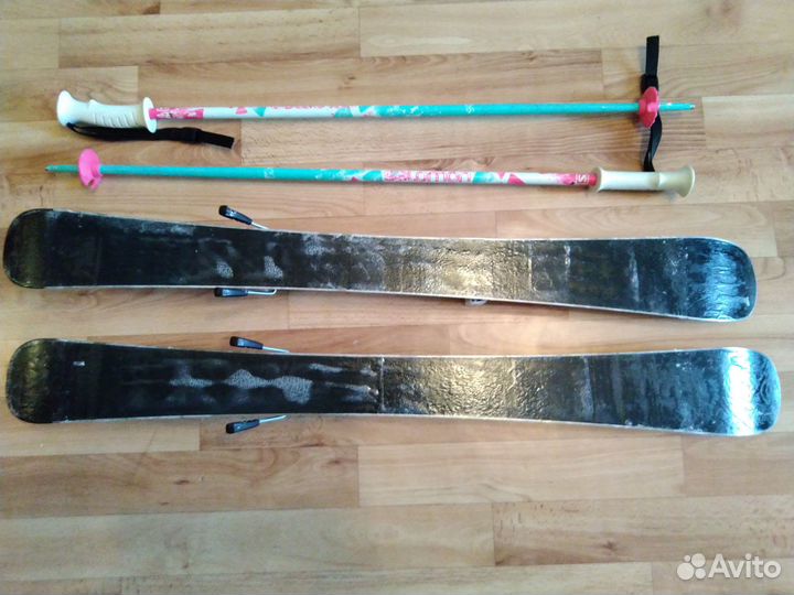 Детские горные лыжи elan SKY QS 70-90 + EL 4.5