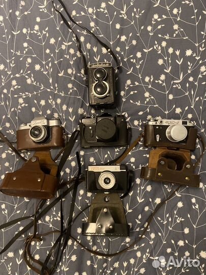Плёночные фотоаппараты Zenit, Фэд, Смена, Любитель