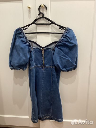 Джинсовое платье river island