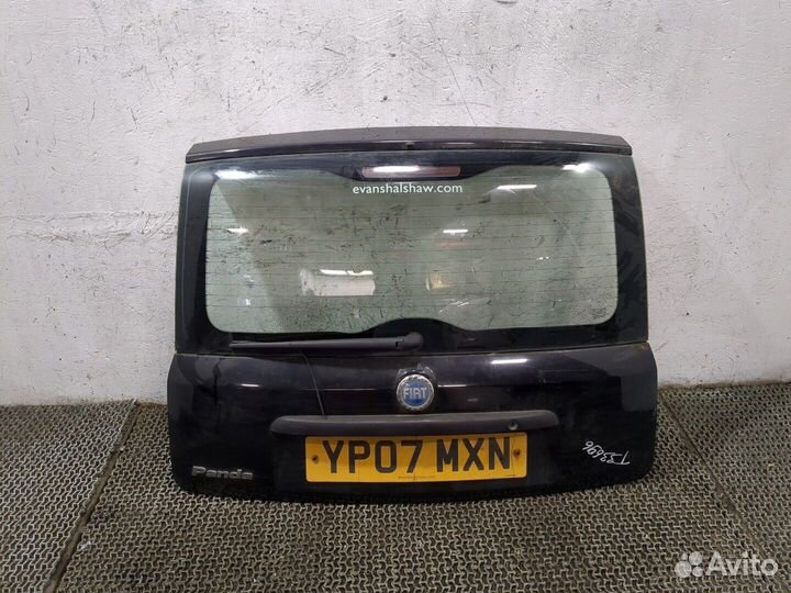 Подсветка номера Fiat Panda, 2007