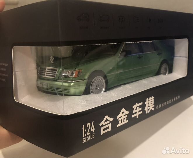 1/24 Mercedes W140