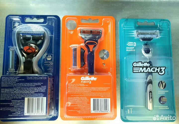 Станки для бритья Gillette, оригинал