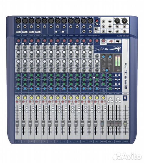 Микшерный пульт Soundcraft Signature 16