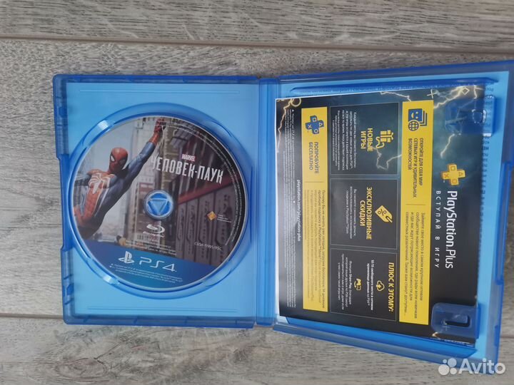 Spider-man диск ps4
