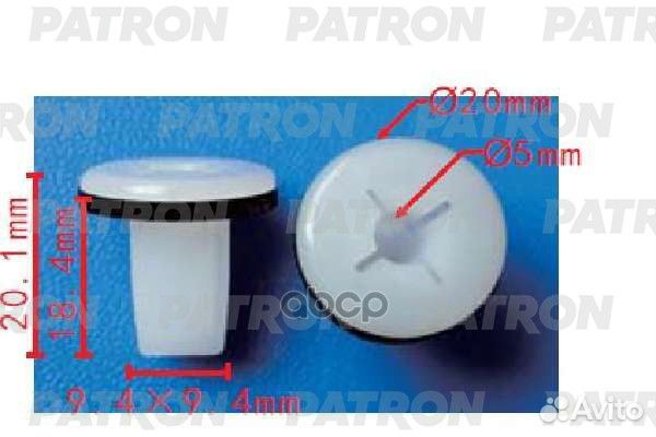 Клипса пластмассовая Nissan внутренняя отделка