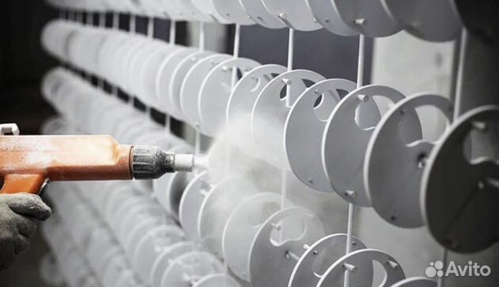 Порошковая покраска любых изделий объем ндс