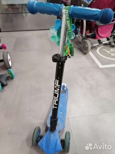Самокат triumf трёхколёсный 3-8 лет