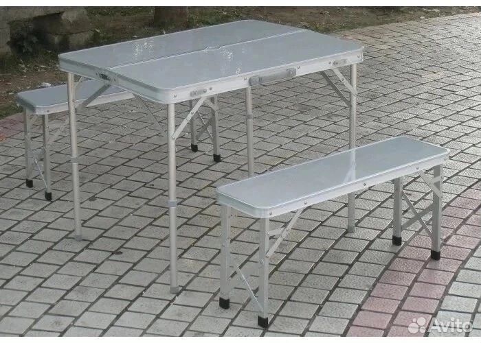 Набор для пикника: стол+ 2 скамейки