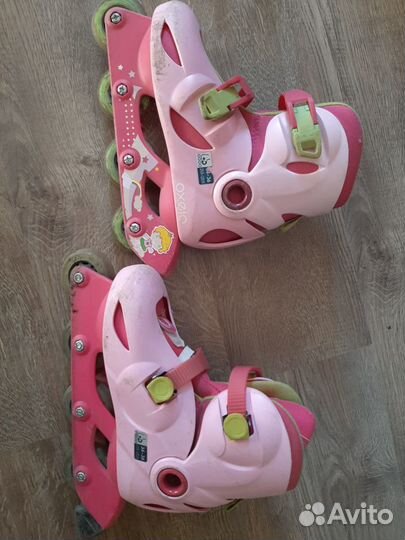 Ролики с защитой и шлемом