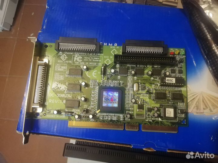 Scsi контроллер и боксы для HDD