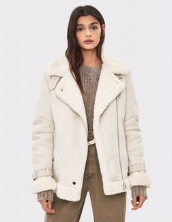 Дубленка bershka
