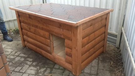 Будка для собаки зимняя