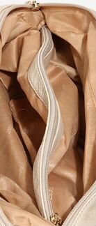 Белая кожаная сумка