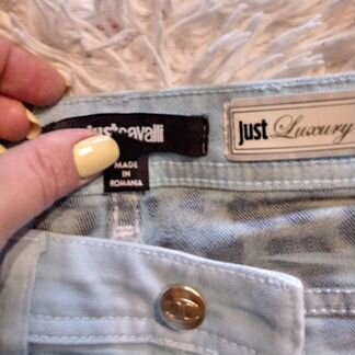Джинсы just cavalli новые